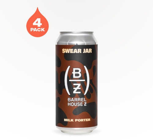 Barrel House Z Swear Jar Milk Porter 4 Pack (16oz)