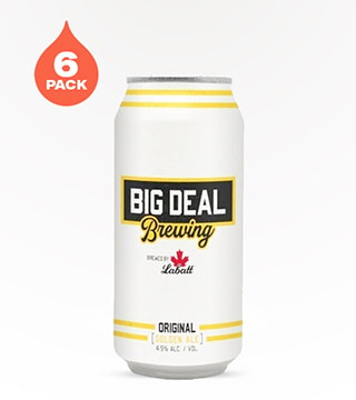 Big Deal Brewing Golden Ale 6 Cans 12oz