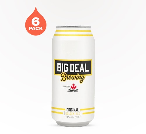 Big Deal Brewing Golden Ale 6 Cans 12oz