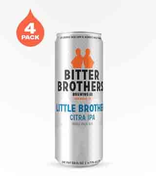 Bitter Brothers Brewing Little Brother Citra IPA American IPA India Pale Ale 4 Cans