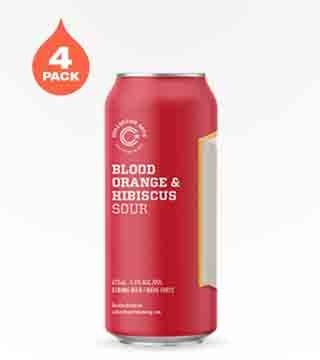 Collective Arts Brewing Blood Orange and Hibiscus Sour Ale 4 Cans 16 oz