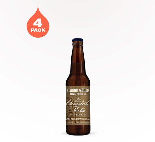 Central Waters Brewing Rye Barrel Chocolate Porter 4 Bottles (12oz)