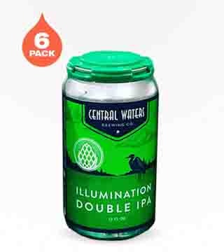 Central Waters Brewing Illumination Double IPA 6 Cans (12oz)
