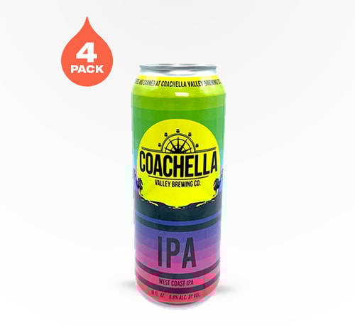 Coachella Valley Brewing West Coast Style IPA 4 Pack (16oz)