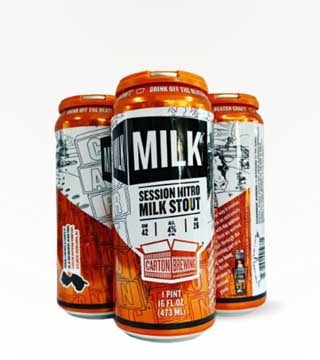 Carton Brewing Nitro Milk Stout 4 Cans 16 oz