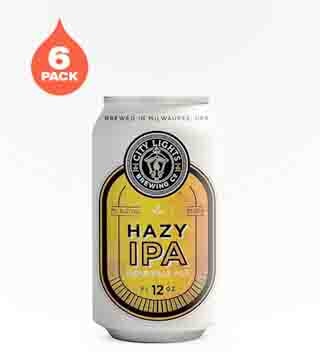 City Lights Brewing Hazy IPA 6 Cans (12oz)