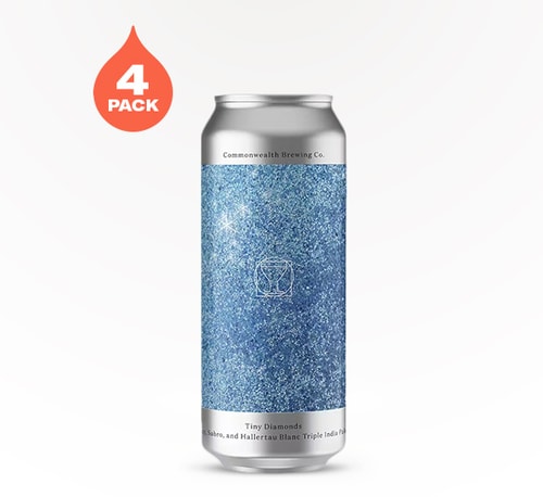 Commonwealth Brewing Tiny Diamond Triple IPA 4 Pack (16oz)