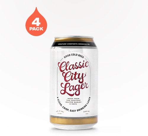 Creature Comforts Brewing Classic City Lager 4 Pack (16oz)