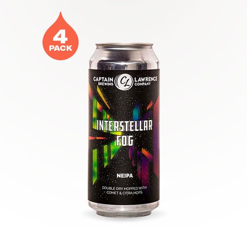 Captain Lawrence Brewing Interstellar Fog IPA 4 Pack (16oz)