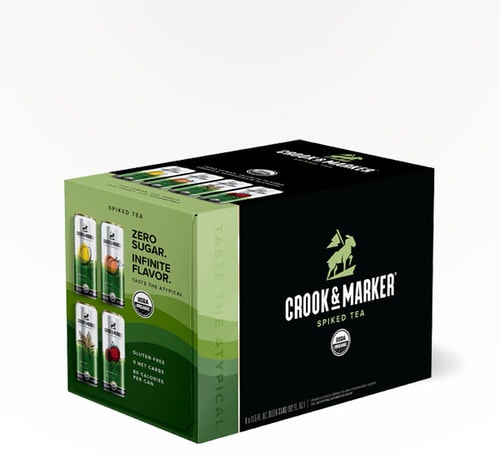 Crook and Marker Spiked Tea Variety Pack 12 Cans (11.5oz)