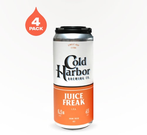 Cold Harbor Brewing Juice Freak IPA 4 Pack (16oz)
