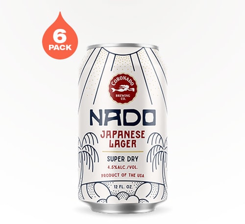 Coronado Brewing Nado Japanese Lager 6 Cans (12oz)