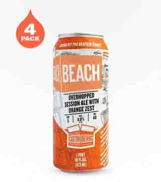 Carton Brewing Beach Session Ale with Orange Zest 4 Cans 16 oz