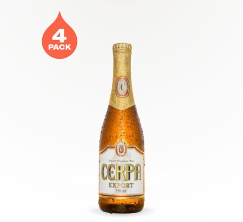 Cerpa Export Brazilian Lager 4 Bottles (12oz)