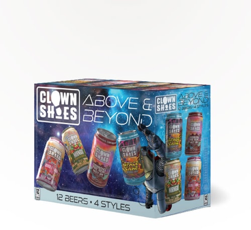 Clown Shoes Beer Above and Beyond Variety Pack 12 Cans (12oz)