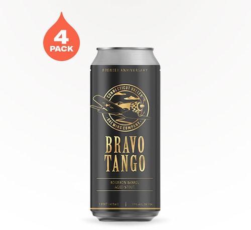 Connecticut Valley Brewing Bravo Tango Stout 4 Pack 16oz