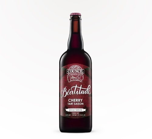 Council Brewing Béatitude Cherry Tart Saison Ale 750ml (Bottle)