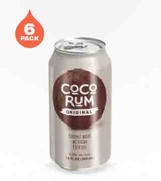 CoCo Original Rum with Coconut Water 6 Cans (12oz)