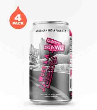 Cherry Street Brewing West L.A. Hopaway Double IPA 4 Cans 16 oz