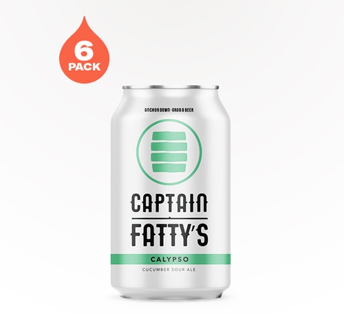 Captain Fatty's Brewery Calypso Cucumber Sour Ale 6 Cans (12oz)
