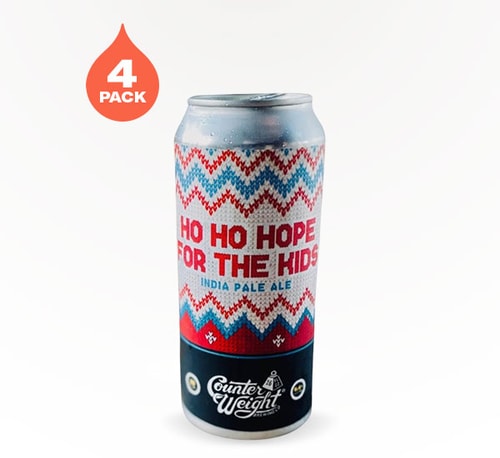 Counter Weight Brewing Ho Ho Hope For the Kids IPA 4 Pack (16oz)