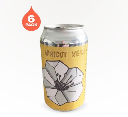 Crane Brewing Apricot Weiss 6 Cans (12oz)