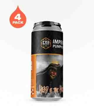 D9 Brewing Head Of The Horsemen Pumpkin Ale 4 Cans 16 oz