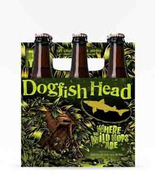 Dogfish Head Brewery Where The Wild Hops Are IPA 6 Bottles (12oz)
