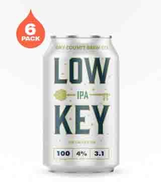 Dry County Brewing Low Key IPA 6 Cans (12oz)