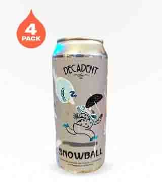 Decadent Ales Snowball Imperial Stout 4 Cans 16 oz