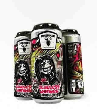 Drekker Brewing Clueless Wonder IPA 4 Cans 16 oz