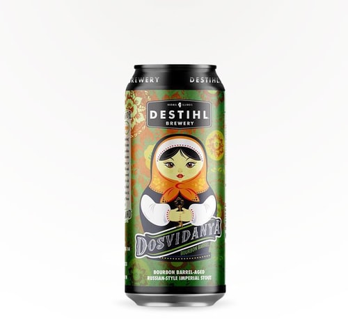 DESTIHL Brewery Dosvidanya Bourbon Barrel Russian Imperial Stout 16oz (Can)