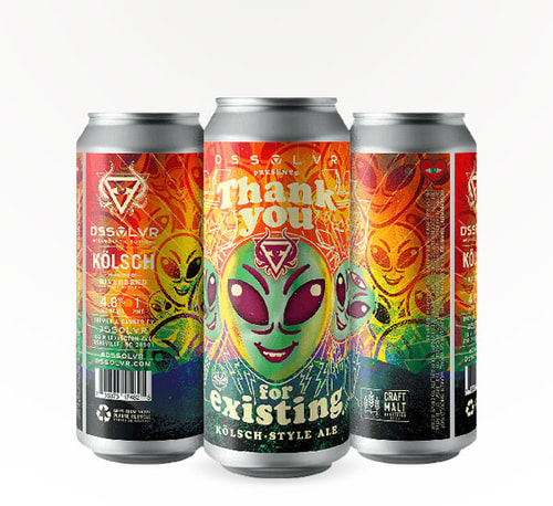 DSSOLVR Thank You For Existing Kölsch-Style Ale 4 Pack (16oz)