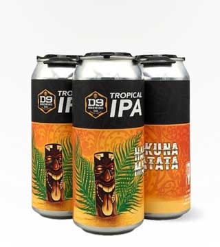 D9 Brewing Hakuna Matata Tropical IPA 4 Cans 16 oz
