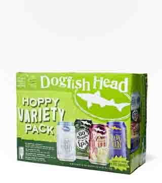 Dogfish Head Brewery Hoppy Variety Pack 12 Cans 12 oz