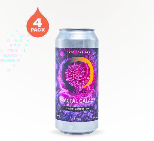 Equilibrium Brewery Fractal Galaxy IPA 4 Pack 16oz