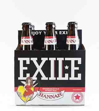 Exile Brewing Hannah Bavarian Wheat Ale 6 Bottles 12 oz