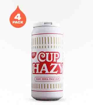 Evans Brewing Cup Hazy IPA 4 Cans 16 oz