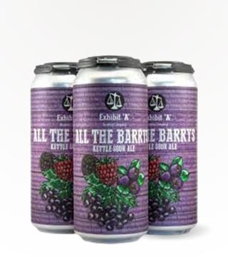 Exhibit 'A' Brewing All The Barrys Sour Ale 4 Cans 16 oz