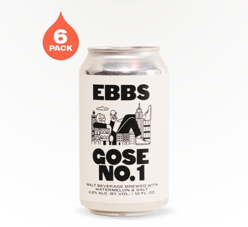 EBBS Brewing Gose No. 1 6 Cans 16oz
