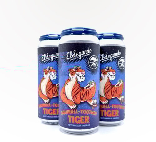 El Segundo Brewing x Smog City Brewing Squirrel-Toothed Tiger Amber Ale 16oz (Can)
