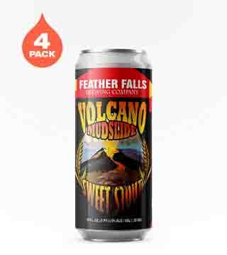 Feather Falls Brewing Volcano Mudslide Milk Stout 4 Cans 16 oz