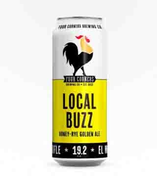 Four Corners Brewing Local Buzz Honey Rye Golden Ale 19.2oz (Can)