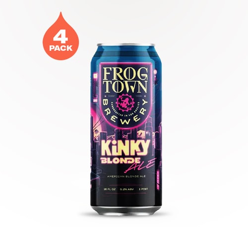 Frogtown Brewery Kinky Blonde Ale 4 Pack (16oz)