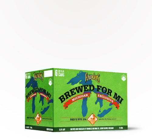 Founders Brewing Red's Rye IPA 6 Cans (12oz)