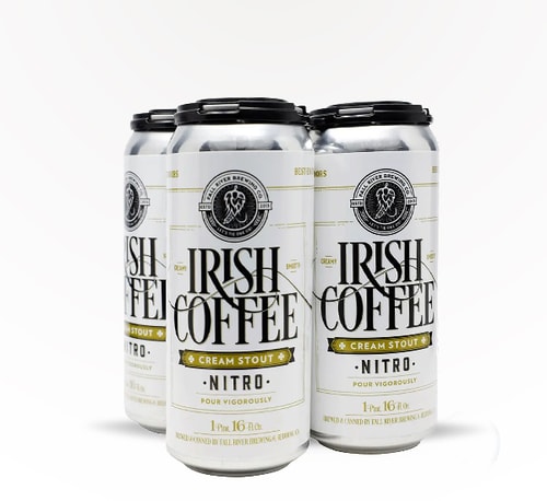 Fall River Brewing Irish Coffee Nitro Cream Stout 4 Pack (16oz)