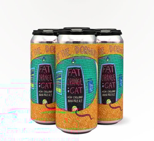 Fat Orange Cat Brew Remember What The Dormouse Said IPA 4 Pack (16oz)