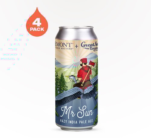 Fremont Brewing x Great Nation Brewing Mr Sun Hazy IPA 4 Pack (16oz)