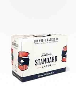 Fulton Beer Standard Lager 12 Cans 12 oz