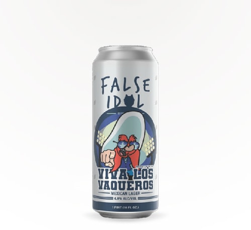False Idol Brewing Viva Los Vaqueros Lager 16oz Can